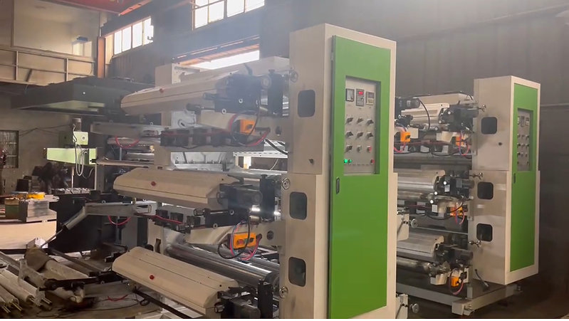 4 Colour Flexo Printing Machine