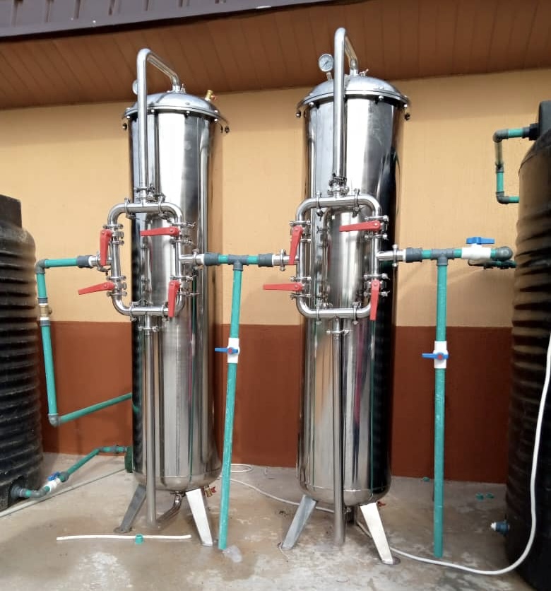Water Treatment Filtration Tank 2000L/hr